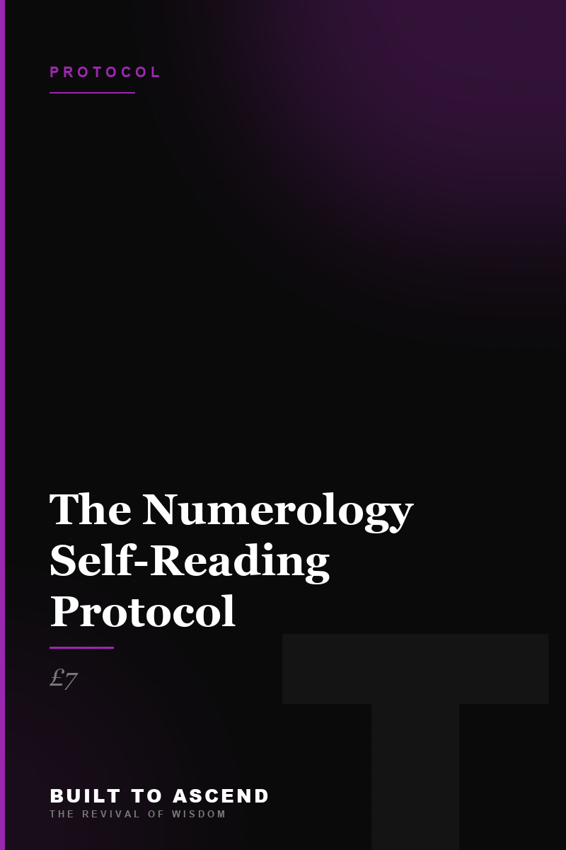 The Numerology Self-Reading Protocol